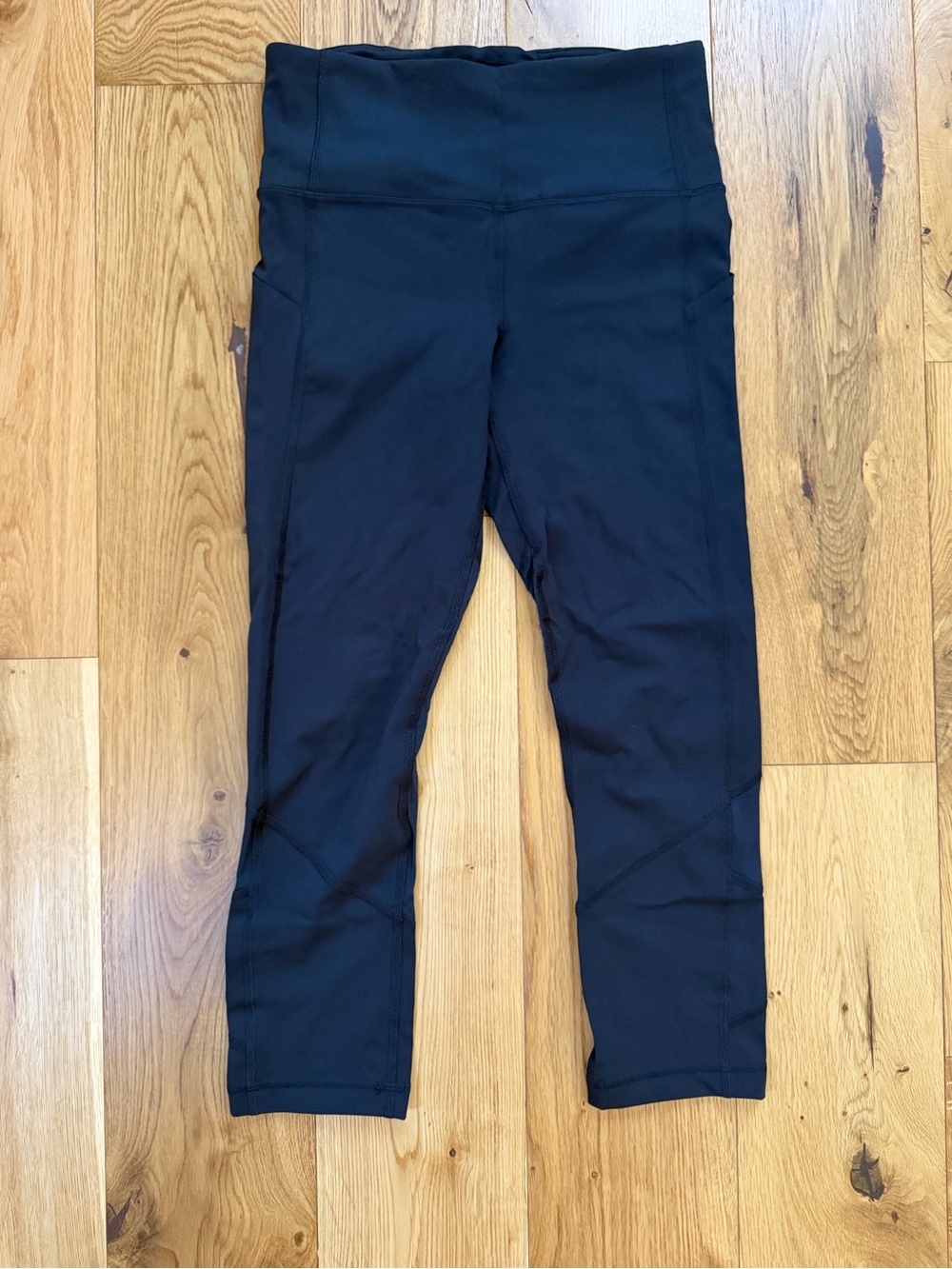 Lululemon Pace Rival High-Rise Crop 22” Black Size 4